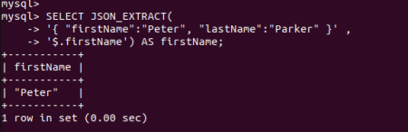 MySQL JSON EXTRACT How To Extract Data From JSON Document MySQLCode