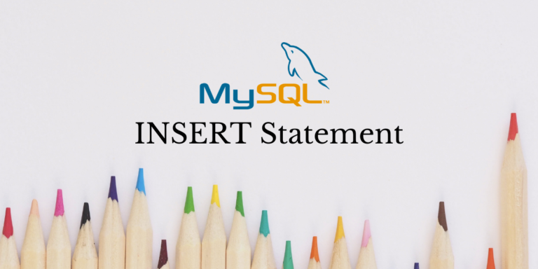 MySQL INSERT INTO Statement - How to insert values into a table in ...