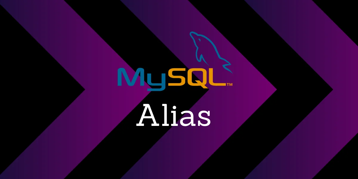 Mysql Alias