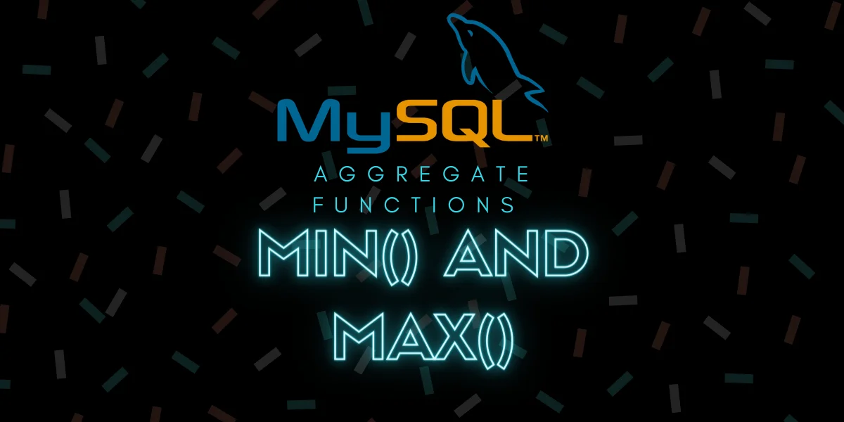 Mysql Min And Max