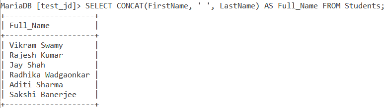 Concat Row Values