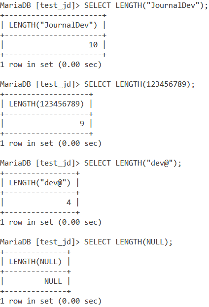 Length Basic Example