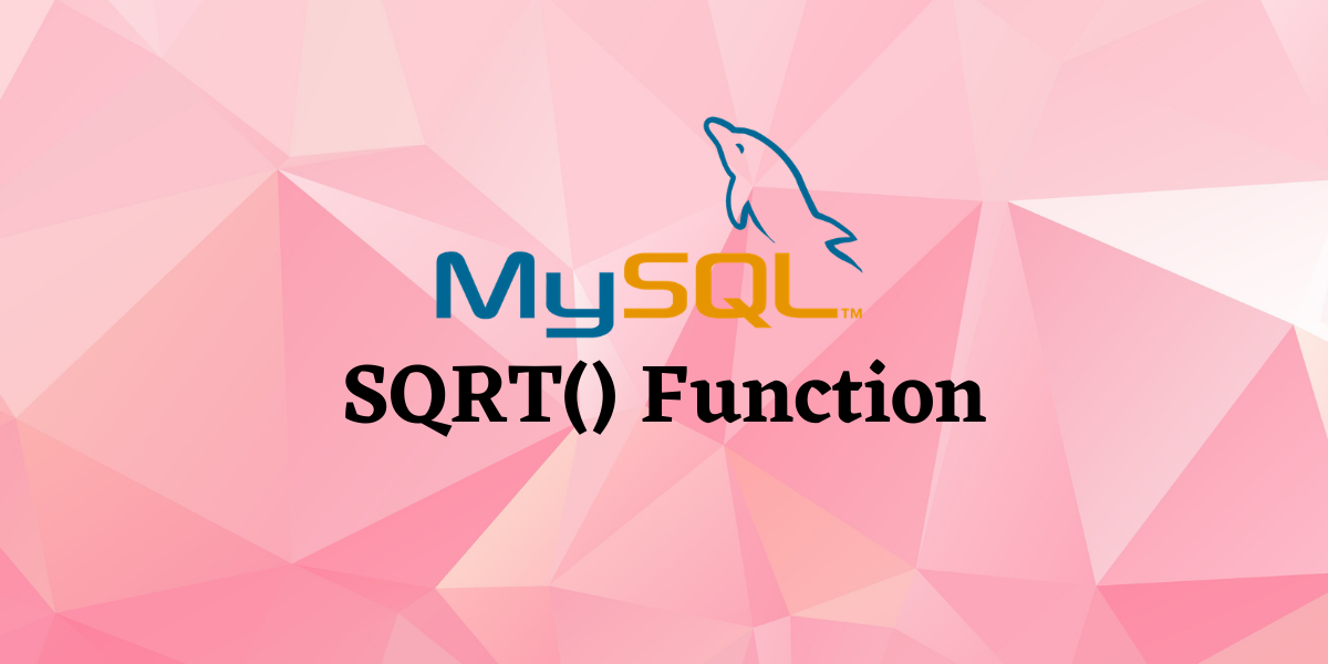 SQRT Function