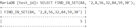 MySQL FIND_IN_SET() - Find Substring Positions using MySQL - MySQLCode