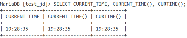 Curtime Vs Currenttime