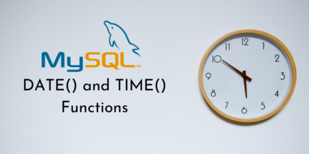 MySQL DATE() And TIME() - How To Display The Date And Time In MySQL ...