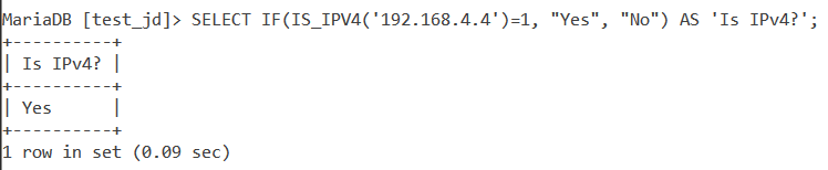 Isipv4 If