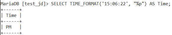 Time Format Am Pm