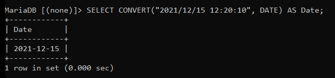 Convert String Date Time To DATE