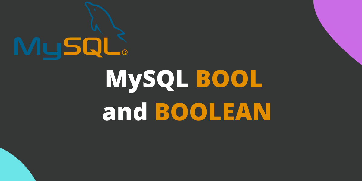 Mysql Bool And Boolean Types