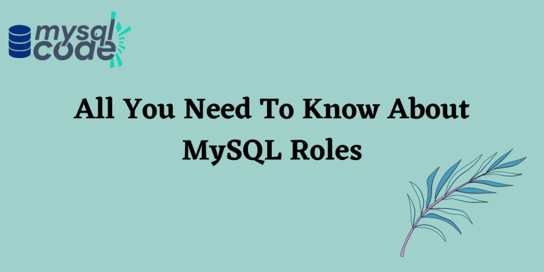 Show All Roles In Mysql