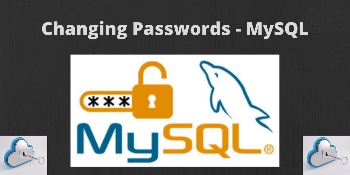 Changing Passwords MySQL