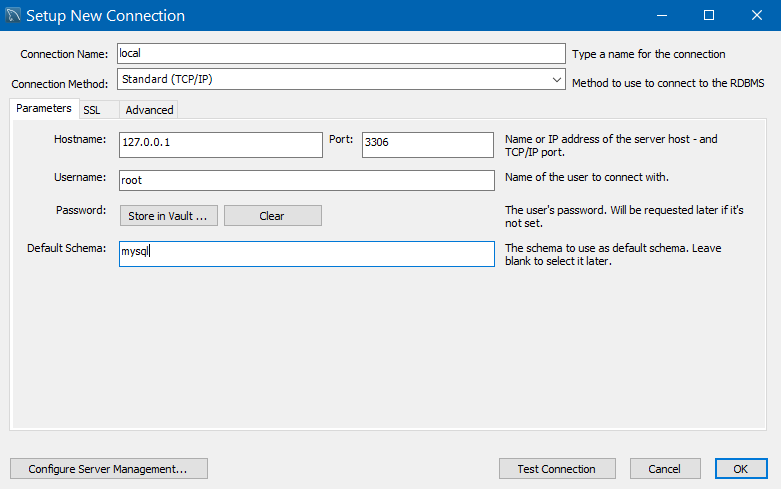 MySQL Connection