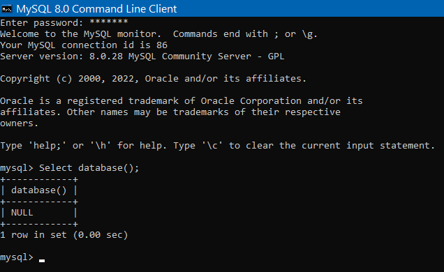 How To Select Db In Mysql