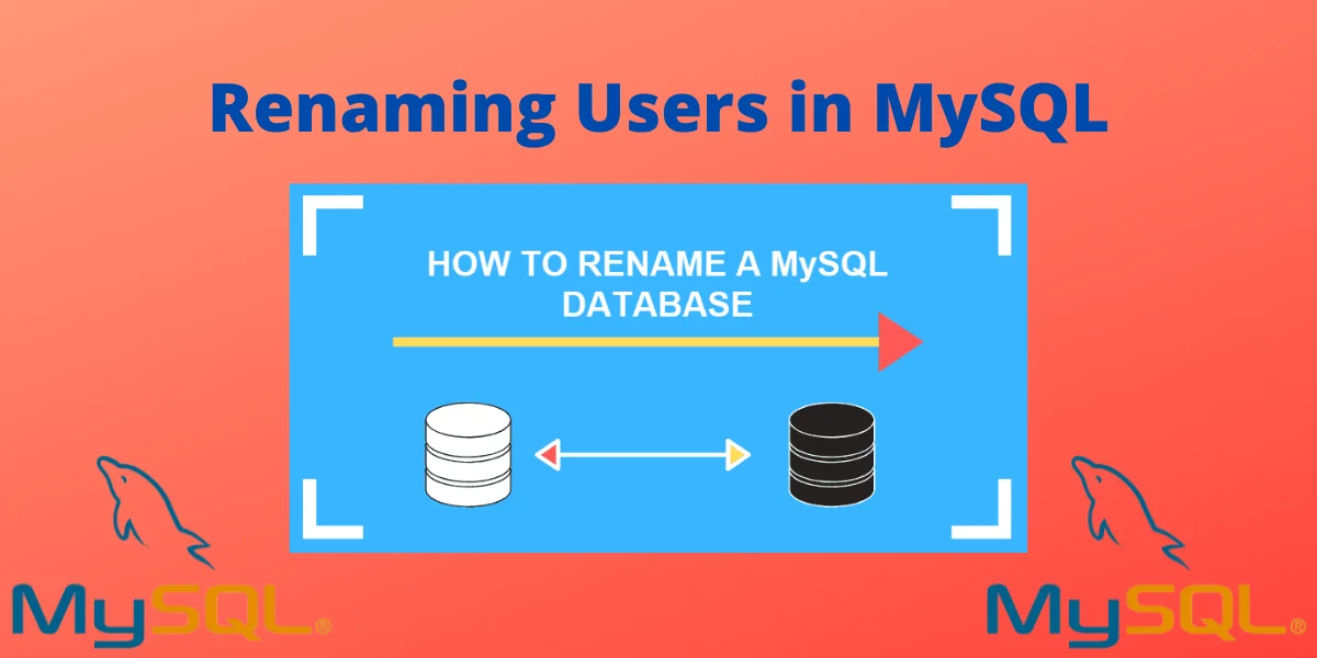 Renaming Users In MySQL