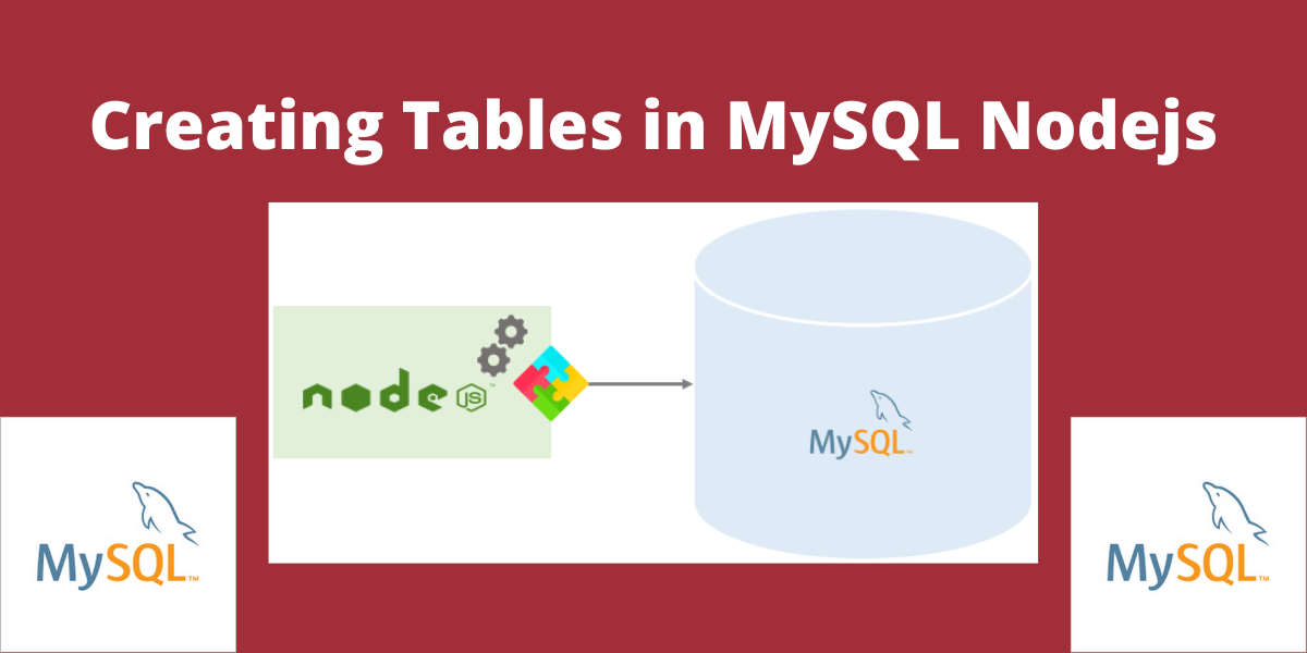 Creating Tables In MySQL