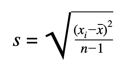 Standard Deviation