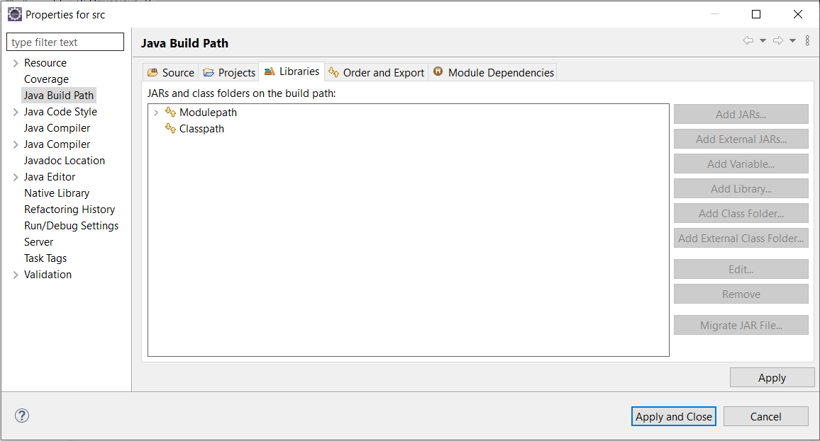 Java Mysql Develpment Setup