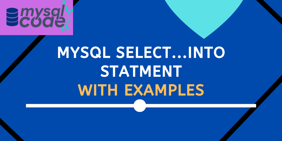 Select Into Variable Statement