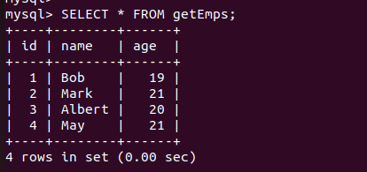 Display View Data