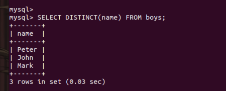 Difference Between UNIQUE and DISTINCT in MySQL - MySQLCode