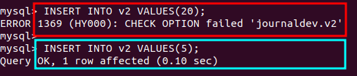 Insert Values In V2