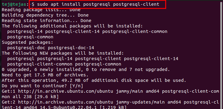 Install Postgresql And Client