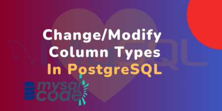 postgresql modify column type