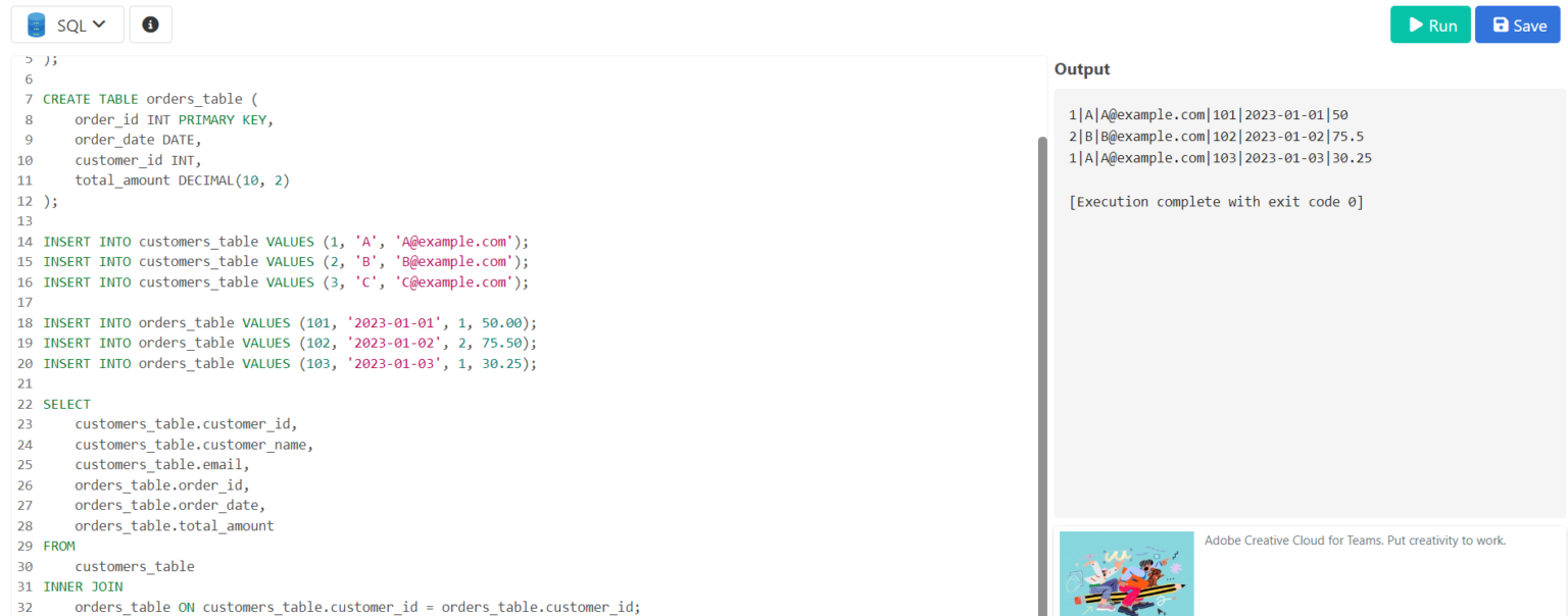 Using count with join in sql a useful combination mysqlcode