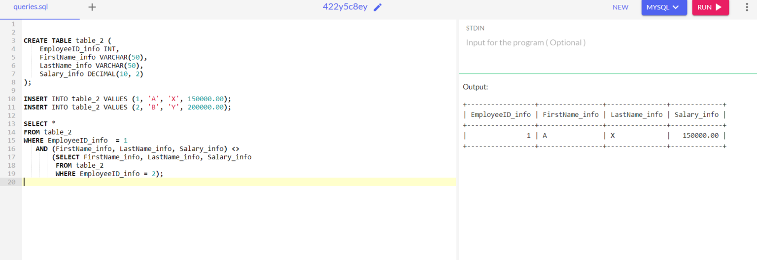 difference between 2 times in sql