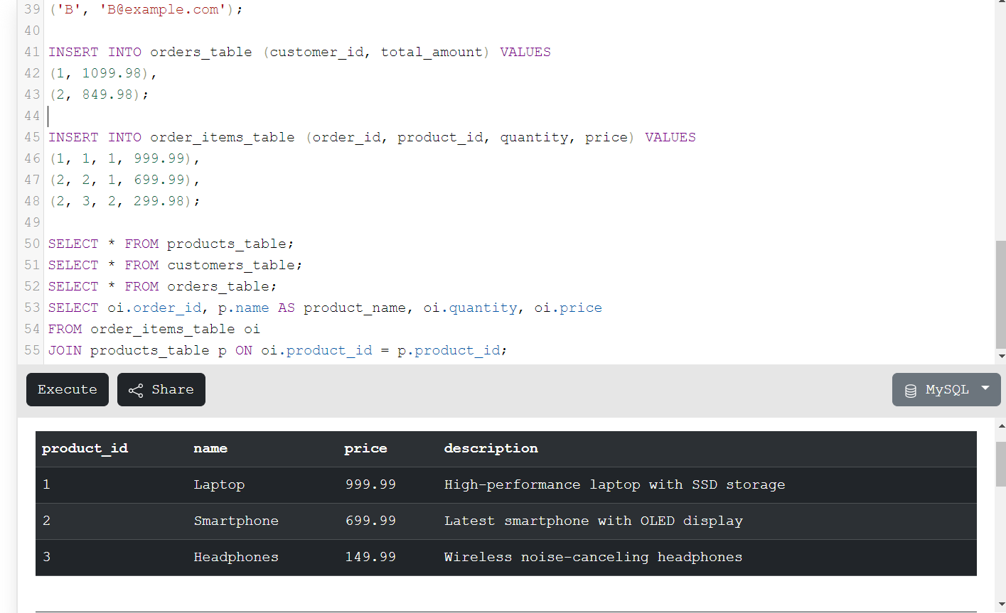 SQL Auto Increment (With Examples) - MySQLCode